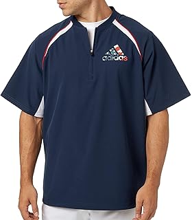 adidas men's triple stripe pullover jacket