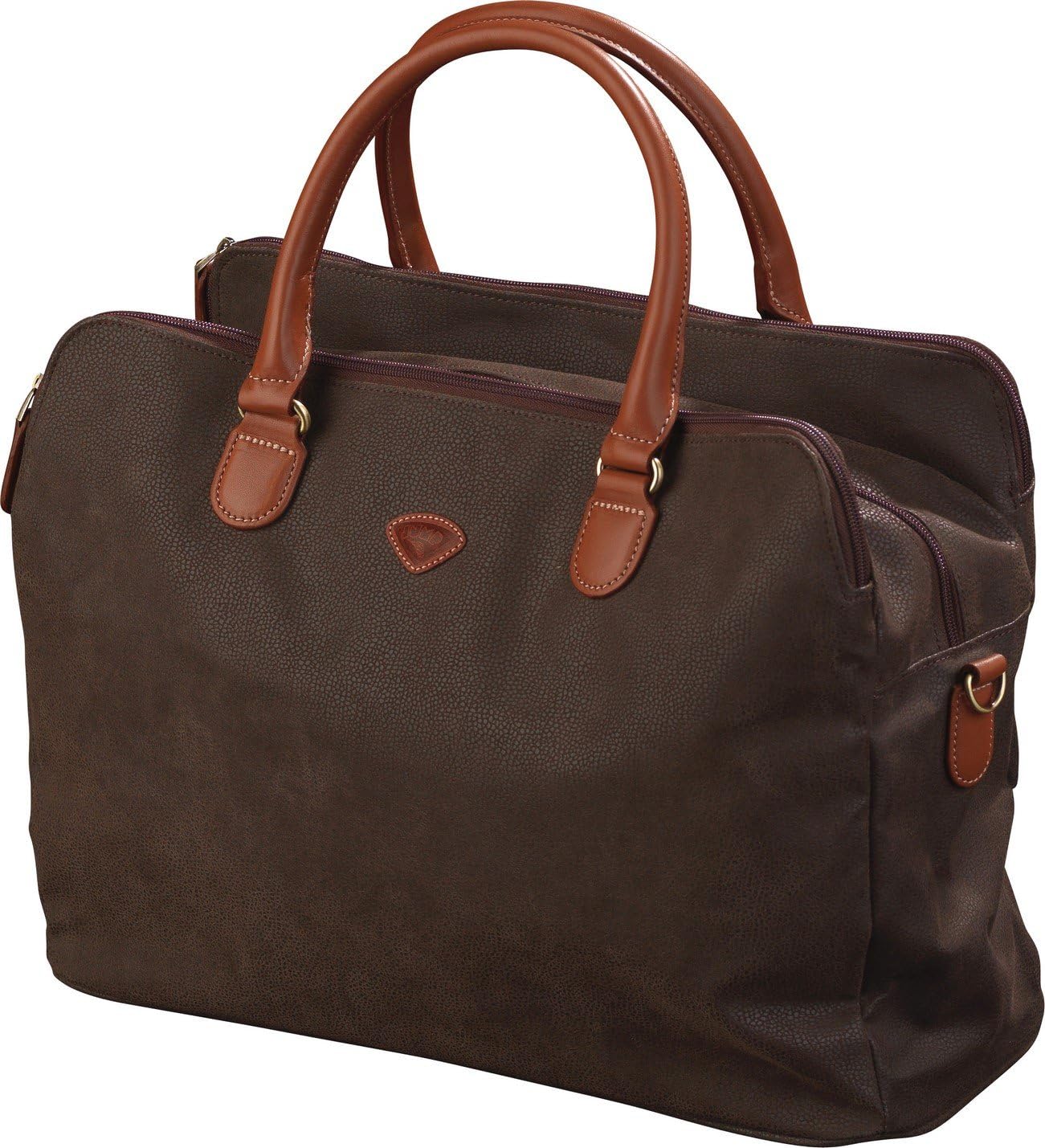 JUMP, shoulder bag chocolate brown 17 Liters