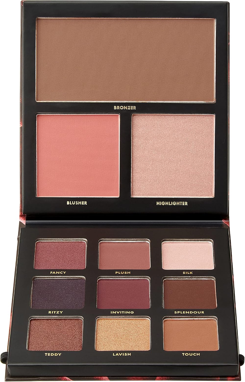 Barry M Velvet Multi-Purpose Palette 9 Eyeshadow Highlighter Bronzer Blusher