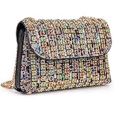 BBTT.ful Shoulder Bags Crossbody Bag Purses Handbags Crystals Rhinestone Evening Bag for Women Clutch Purse with Chain