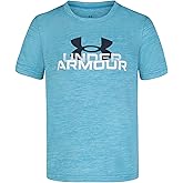 Under Armour Boys Classic Core Logo T-Shirt, Wordmark Print & Baseball Designs, Crew Neck