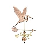 Good Directions Graceful Blue Heron with Arrow