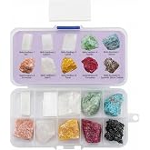 SuiToWan Mohs Hardness Test Kit - Complete Mineral Identification Set 1-10 with Streak Plate | Geology Rock Testing Tool for Professionals, Students &amp; Rockhounds