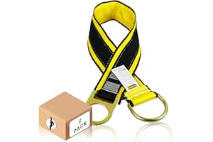 KwikSafety - Charlotte, NC - GIBBON GRIP 3 ft [2 PACK] Safety Anchor Cross Arm Strap Beam Choker ANSI Fall Arrest System Web pass thru Double D Ring Anchorage Sling OSHA Protection Harness Lanyard