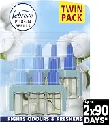Febreze 3Volution Cotton Fresh Plug-in Refills 40 ml (20 ml x2) Odour Eliminator view 2