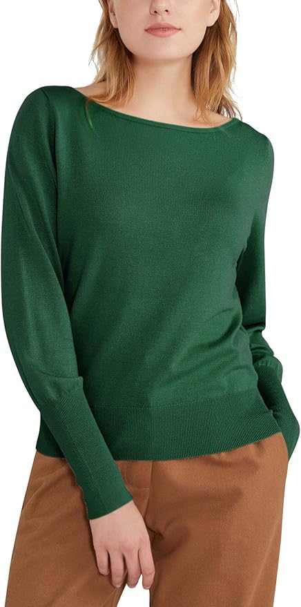 MessBebe Women's Lightweight Ribbed Turtleneck Sweater - Loose Fit Pullover Long Sleeve Knit Top