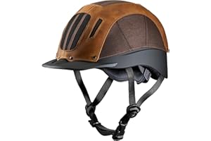 Troxel Sierra Rugged Horse Riding Helmet, Low-Profile, Self-Adjustable Design, Safety Horseback Riding Gear