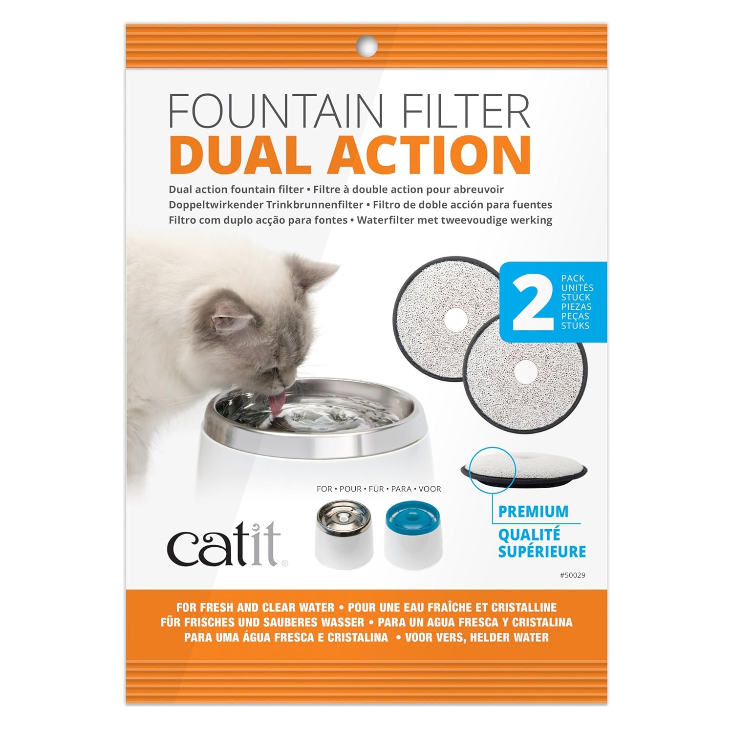 Catit Fresh & Clear Dual Action Replacement Filters