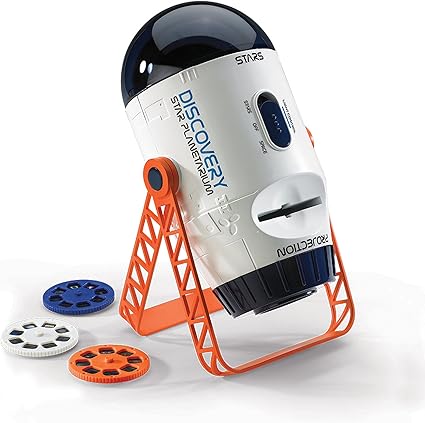 Discovery Kids Planetarium Projector For Children With Rotating Stars Night Sky Mode And Stationary Slides Mode With Planet Constellation Solar