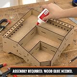 PROSCALE Universal Corner Paint Organizer for Miniatures Modular Corner Rack view 6