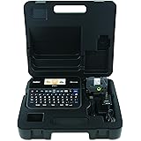 Brother P-touch, PTD600VP, PC-Connectable Label Maker with Full Color Graphical Display, Case, Split-Back Tapes, 14 Fonts, Hi