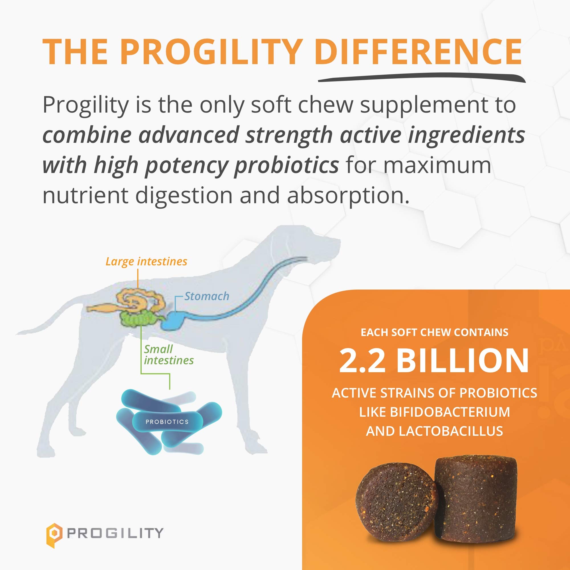 Nootie Progility Max Hip Joint with Probiotics for Dogs 60 Cold