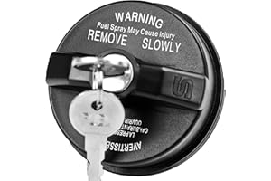 Locking Gas Cap,Lock Fuel Cap Replace 5278655AA For 2000-2020 Dodge Jeep Chrysler - Ram 1500 2500 3500, Journey,Caravan,Charg