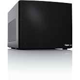 Fractal Design Node 304 - Black - Mini Cube Compact Computer Case - Small Form Factor - Mini ITX &ndash; Mitx - High Airflow - Modular Interior - 3X Silent R2 120mm Fans Included - USB 3.0