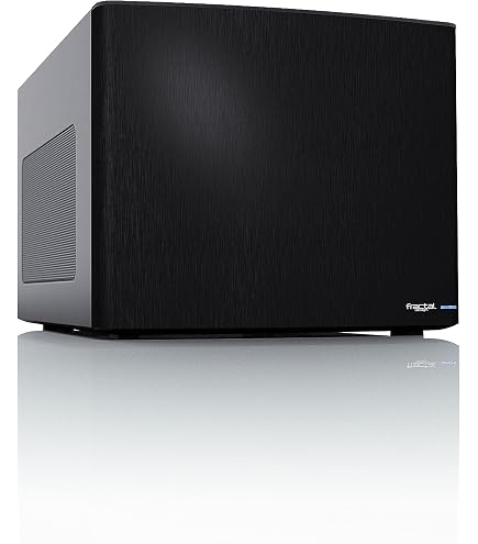 Fractal Design Node 202 Black Mini-ITX Slim Profile Compact Small