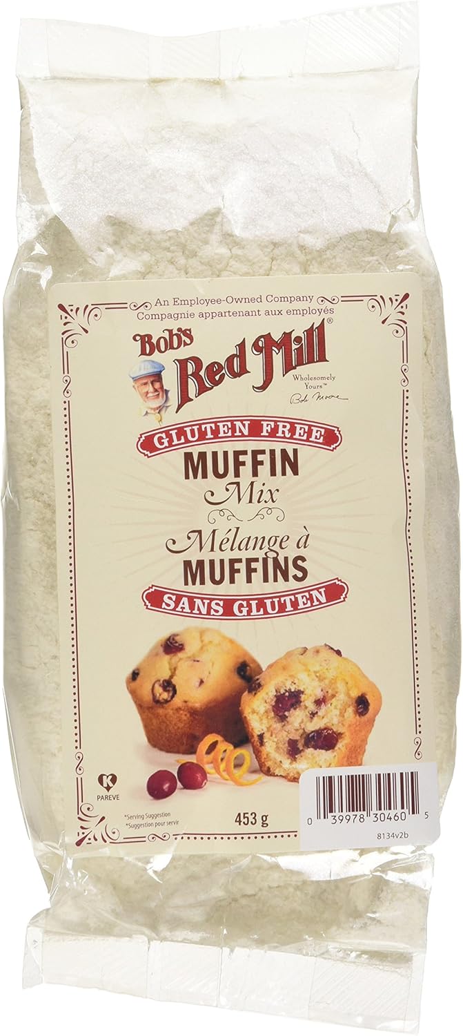 Bob's Red Mill Gluten Free Muffin Mix, 453 Grams Amazon.ca Grocery