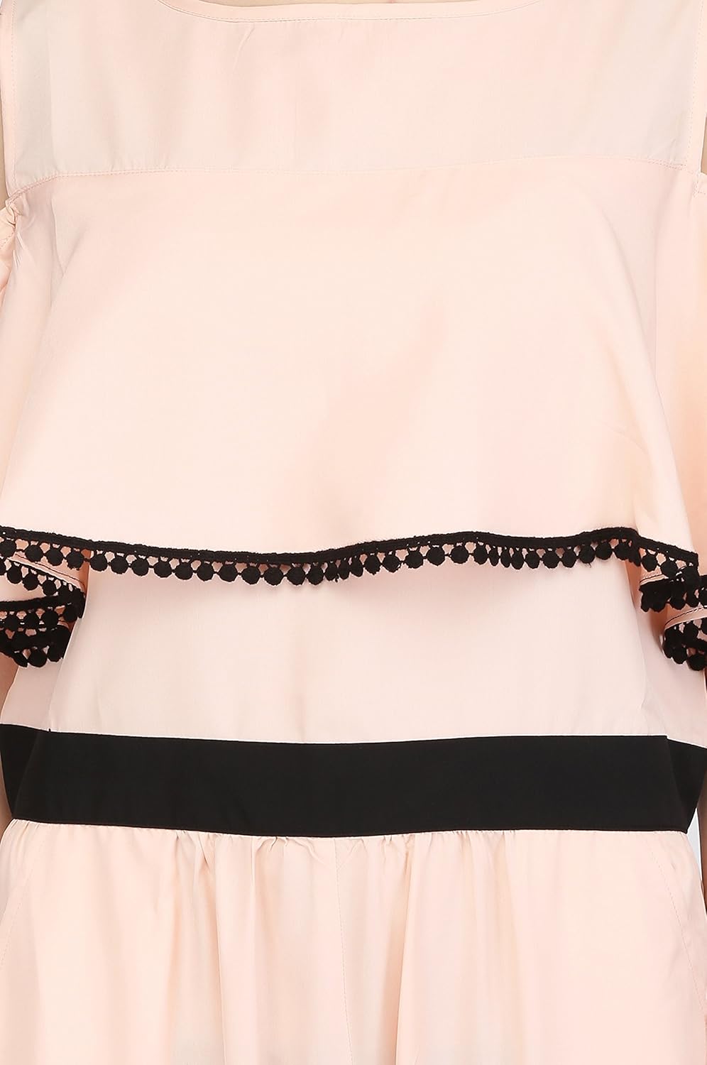 karmic vision women's crepe multicolor printed casual jumpsuit