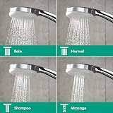 Hansgrohe Croma 100 Vario Shower Head Handheld Chrome 4 Sprays 100mm view 2