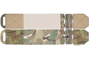 Black Gunpowder Elastic Tactical Quick Release Cummerbund Magnetic Buckles Model BG-TC4