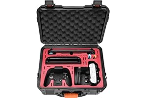 FPVtosky Hard case for Nintendo Switch 2, Waterproof Carrying Travel Bag for Switch 2 Accessories, Holds 2 Pro Controllers, 2