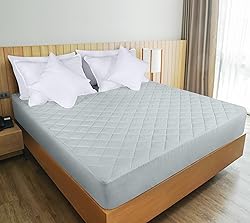 Utopia Bedding Quilted Fitted Mattress Pad, Twin