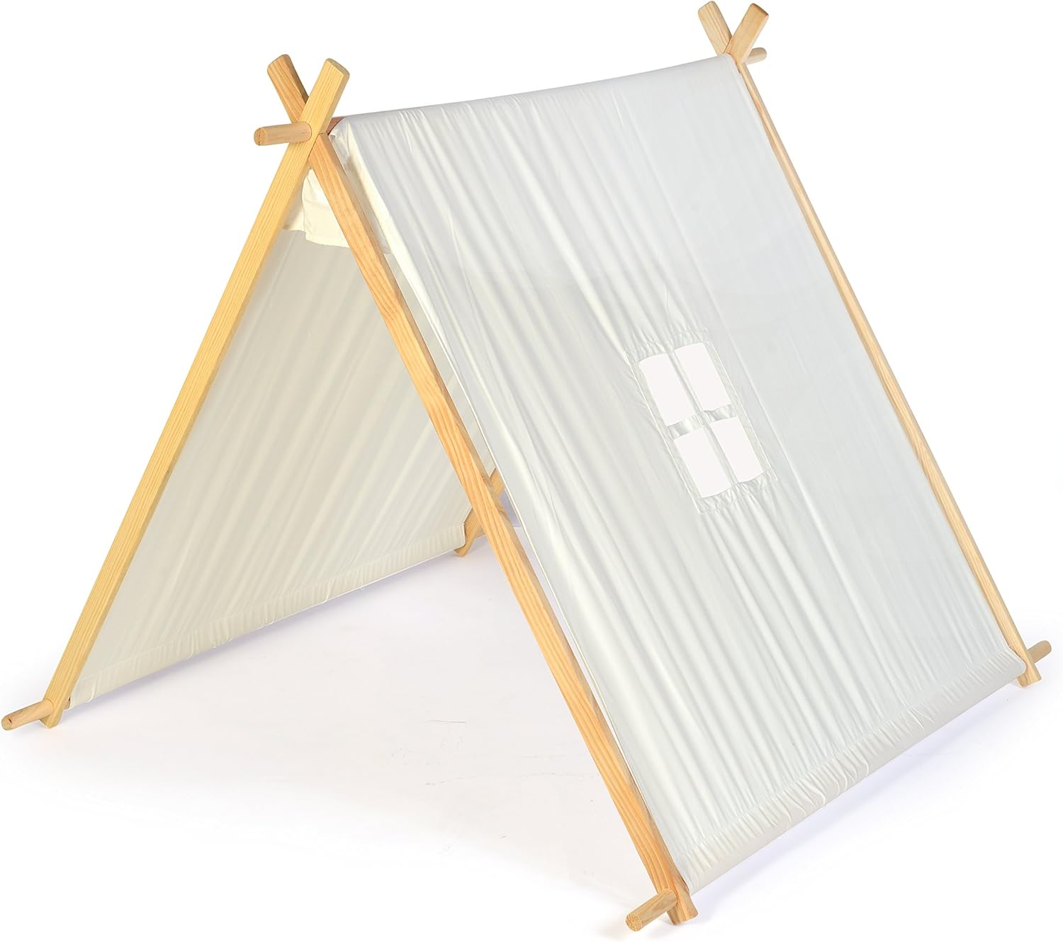 discovery play teepee wood and canvas