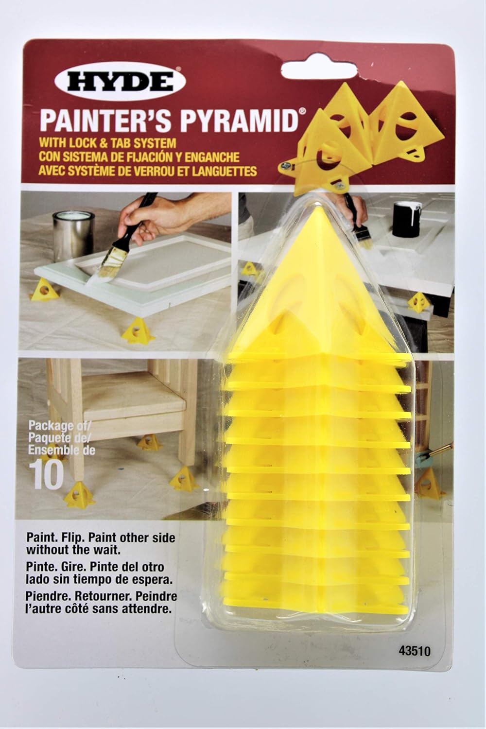2PACKS Painter's Pyramid Stands, Yellow Amazon.ca Home & Kitchen