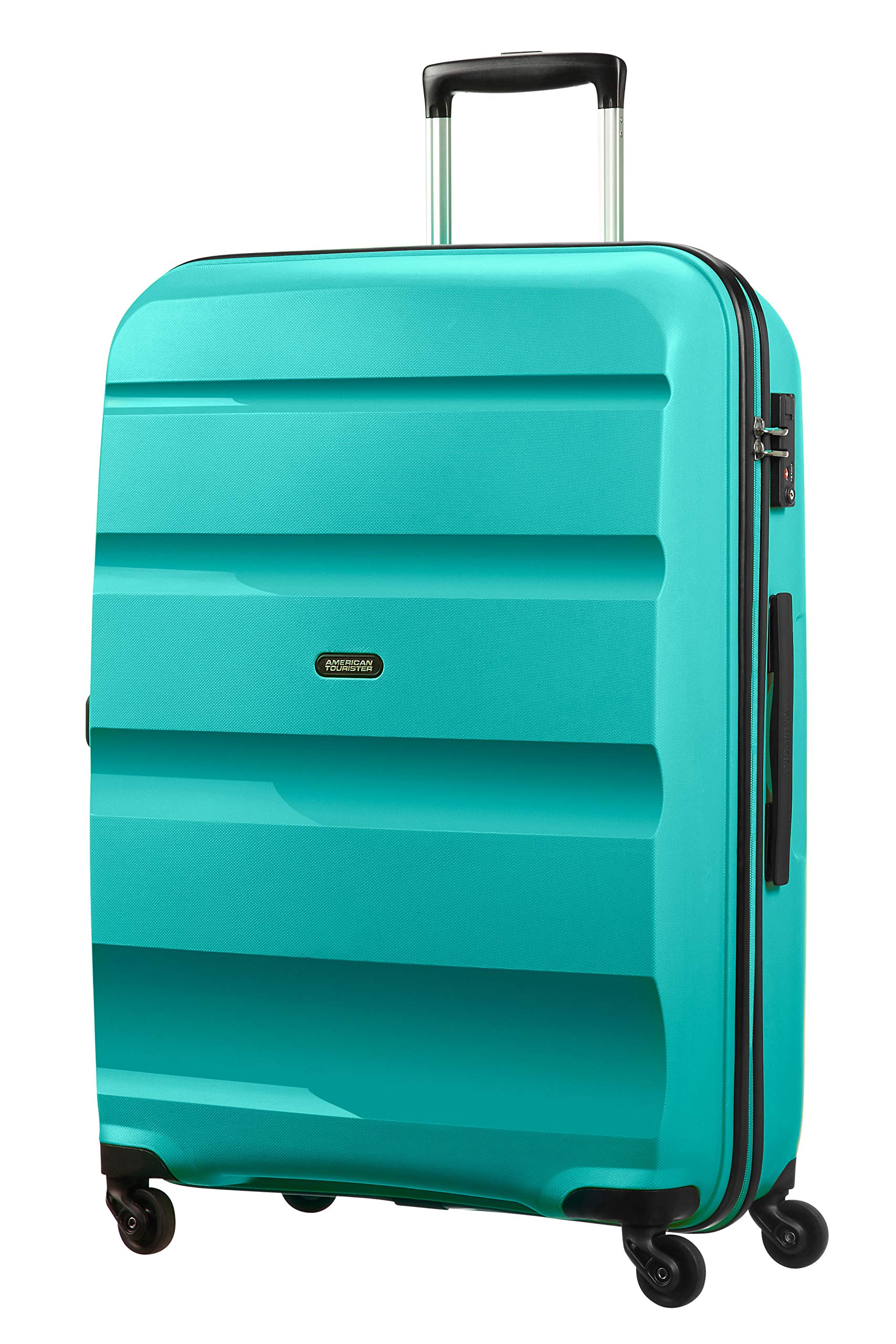 American Tourister Bon AIR - Spinner L, Suitcase, 75 cm, 91L, Turquoise (Deep Turquoise)