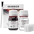 Tarrago Leather Dye Kit with Deglazer and Applicator - Restore & Recolor Shoes, Boots, Purses, Wallets, Jackets, and Furniture - Rich Pigment - 25mL
