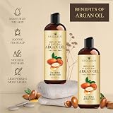 Handcraft Blends Argan Oil 236 ml 100% Pure Cold-Pressed Moroccan Carrier Oil view 4