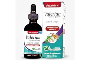 FITO MEDIC'S Lab - Valerian Root - Valerian Root Drops - Pure - Valerian - Valerian Root Extract -Ultra high Absorption, Alcohol Free - valeriana.