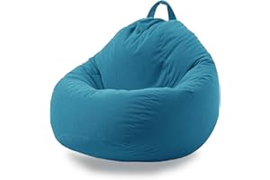 ENBAOHUI 3 Ft Bean Bag Chair Cover (No Filler) Stuffed Animal Storage Bean Bag Cover for Pets Dogs/Cats Bed Corduroy Stuffed for Organizing Plush Toys