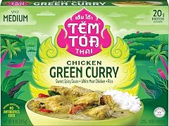 Tem Toa Chicken Green Curry, Made From Scratch, No Artificial Ingredients, Restaurant-quality Frozen Thai Meals, Gluten-Free