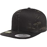 6-Panel Structured Flat Visor Classic Snapback (6089)
