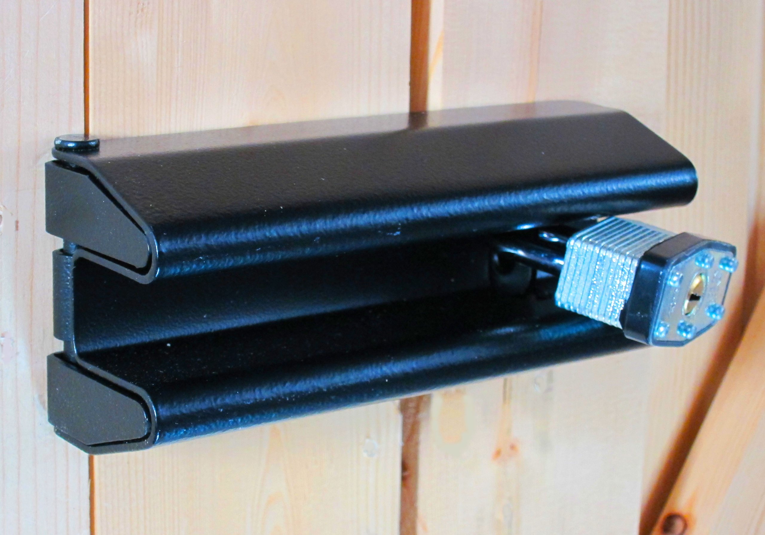 Heavy Metal Tamper Proof 6" Heavy Duty Security Hasp Stops Bolt