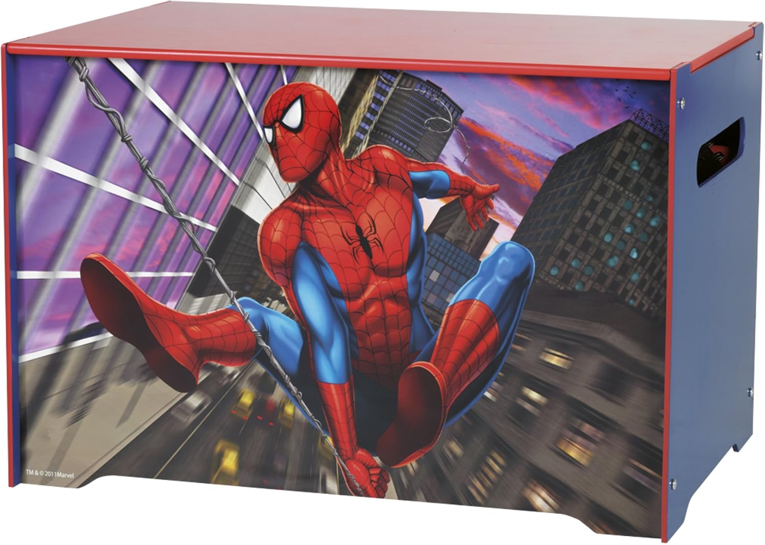 spiderman toy chest