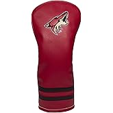 Team Golf NHL Arizona Coyotes Vintage Fairway Head Cover Vintage Fairway Golf Club Headcover, Form Fitting Design, Retro Design & Superb Embroidery