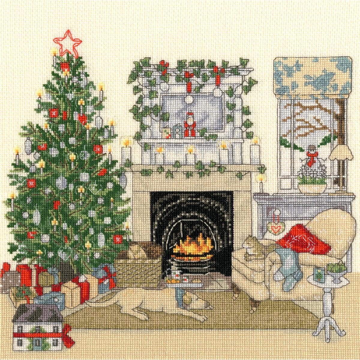 Bothy Threads Cross Stitch Kit - Christmas Eve
