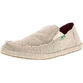 Sanuk Mens Rounder Loafer | Mens Shoes | Slip On Shoes for Men | Men's Slip-on Loafers | Comfort Footbed