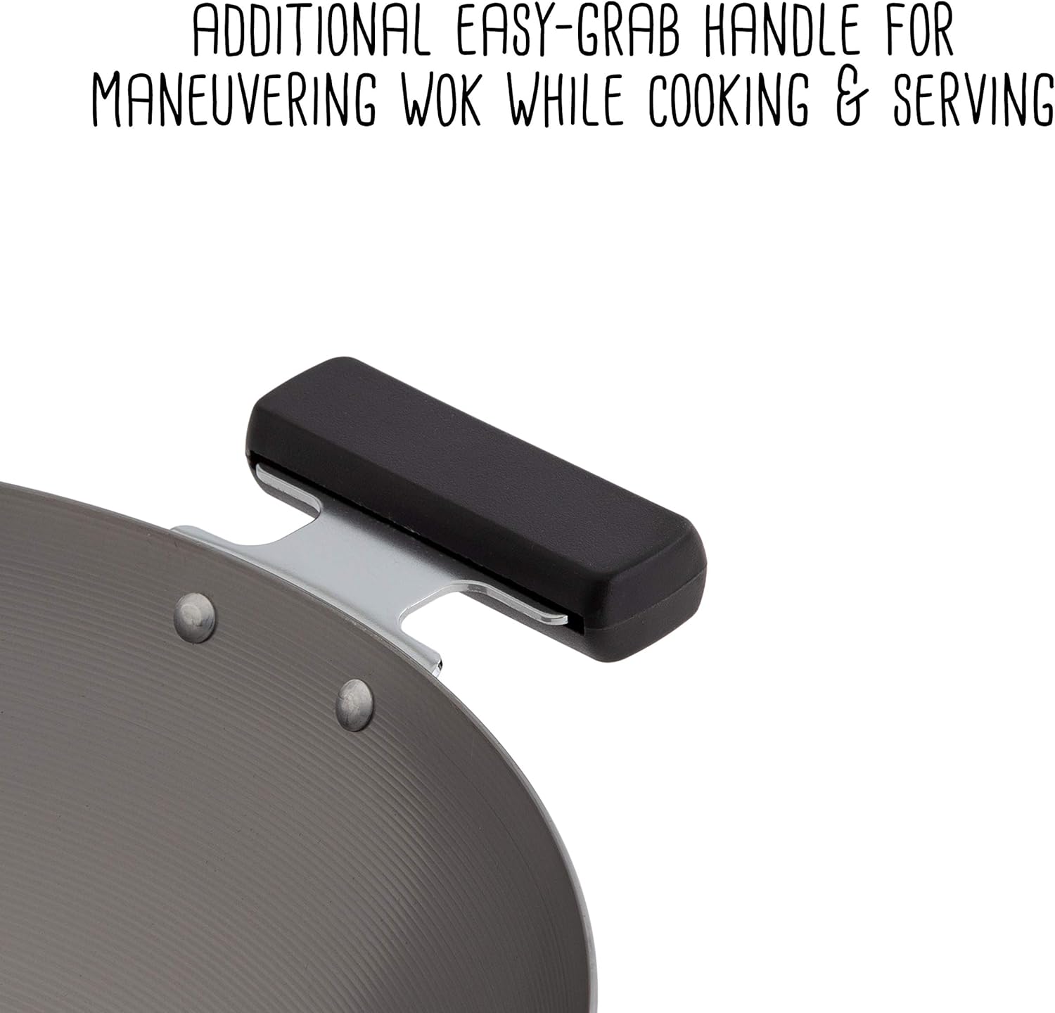Joyce Chen Flat Bottom Wok, Standard, Metal: Joyce Chen Wok: Kitchen & Dining