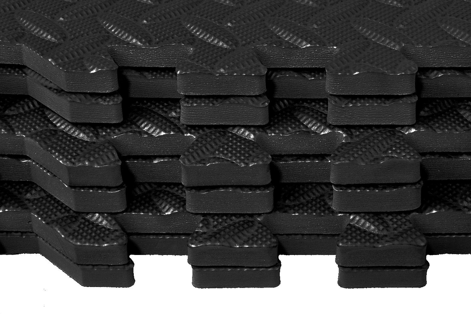 24SQFT Dark MultiPurpose Floor Mat AntiFatigue EVA Foam 6Tile