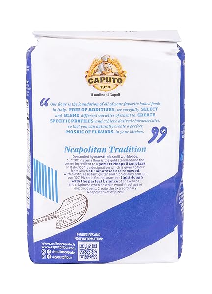 ANTIMO CAPUTO PIZZERIA BLUE 00 ITALIAN FLOUR, ORIGINAL, 2.2 POUND (PACK OF 10)