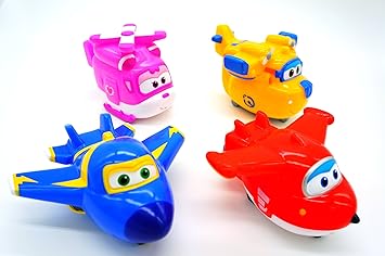 super wings bath toys