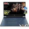 HP Victus 15 Gaming Laptop 15.6” FHD IPS Anti-Glare 144Hz Intel 8-core i5-12450H (Beat i7-11800H) 16GB RAM 1TB SSD GeForce RTX 3050 Backlit B&O Fast Charging Win11 Blue w/ICP Accessory