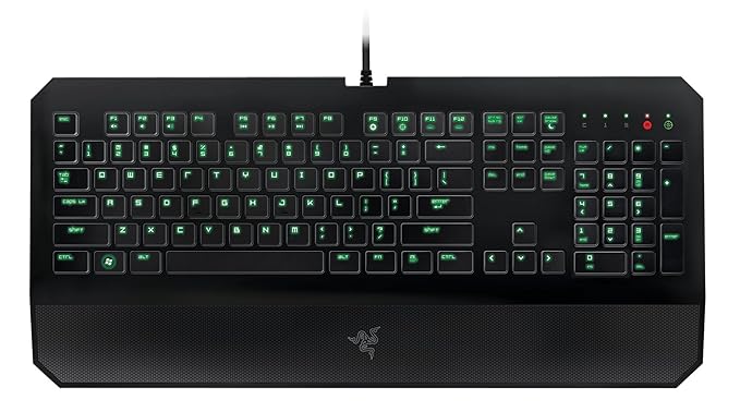 Razer DeathStalker Gaming Tastatur (Voll programmbierbar mit 10 Tasten-Rollover) (Zertifiziert und Generalüberholt)