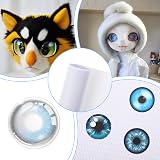 Yolev 30x100cm Eye Mesh 0.8mm Holes Waterproof PVC Plastic Sheet for Fursuit view 5