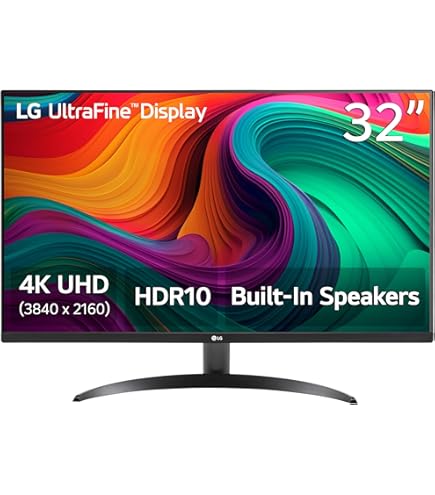 LG 4K 32UP550-W モニター 4K大画面が快適な作業空間と迫力のある高精細映像を演出 32