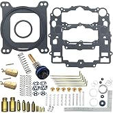 Rebuild Kit For Edelbrock 1406 Carburetor Compatible With Genuine Edelbrock 1477 Carburetor Rebuild Kit for Edelbrock 1406 1405 1400 1403 1407 1411 Carbs Cart AFB 4 barrel Carburetor Rebuild