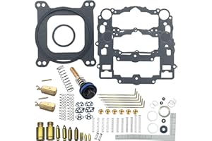 SEAEAGLES Rebuild Kit For Edelbrock 1406 Carburetor Compatible With Genuine Edelbrock 1477 Carburetor Rebuild Kit for Edelbrock 1406 1405 1400 1403 1407 1411 Carbs Cart AFB 4 barrel Carburetor Rebuild