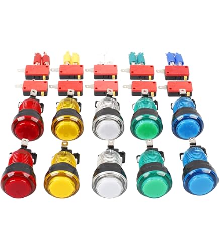 SJ JX Arcade LED Joystick SANWA Style Fight Game Joystick LED Stick Retro Joy Circular Octagonal Limiter For Retro Pie Raspberry Pi Mame Jamma Red0 SJ JX Arcade LED Joystick SANWA Style Fight Game Joystick LED Stick Retro Joy Circular Octagonal Limiter For Retro Pie Raspberry Pi Mame Jamma Red0